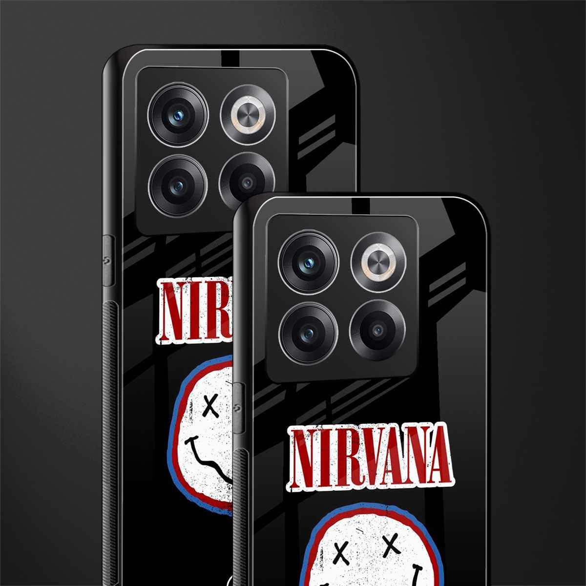 nirvana back phone cover | glass case for oneplus 10t