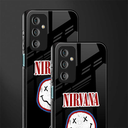 nirvana back phone cover | glass case for samsung galaxy f23 5g