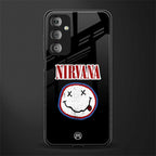 nirvana back phone cover | glass case for samsung galaxy f23 5g