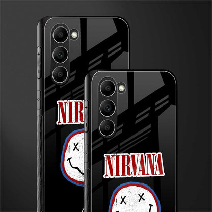 nirvana glass case for phone case | glass case for samsung galaxy s23