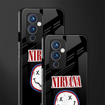 nirvana back phone cover | glass case for oneplus 9