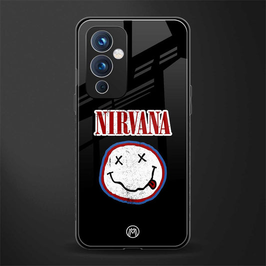 nirvana back phone cover | glass case for oneplus 9
