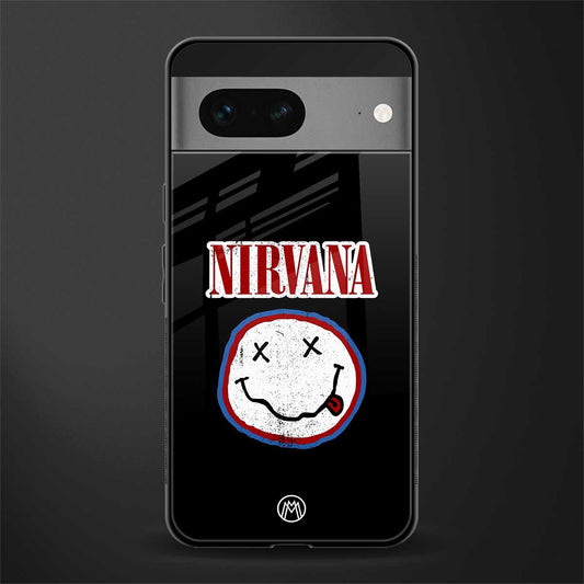 nirvana back phone cover | glass case for google pixel 7