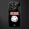nirvana back phone cover | glass case for oneplus 11
