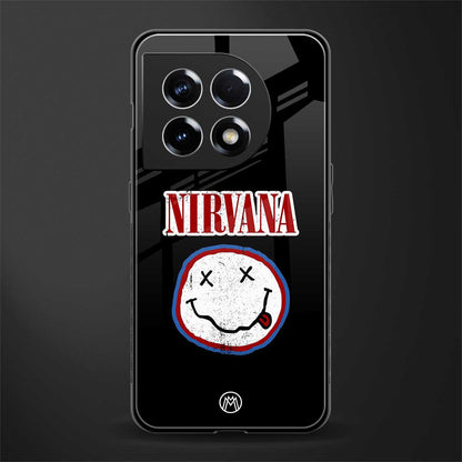 nirvana back phone cover | glass case for oneplus 11