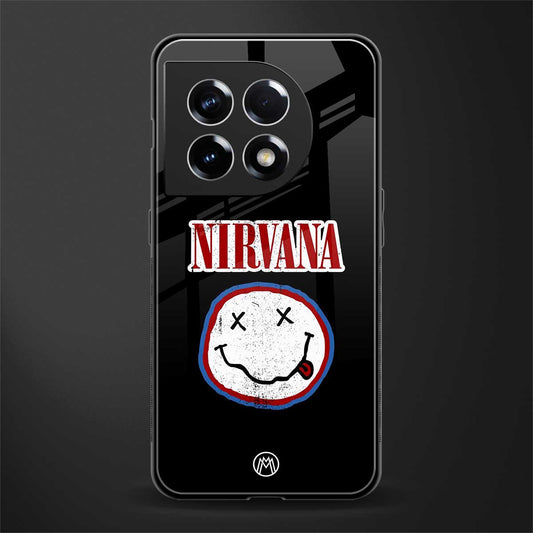 nirvana back phone cover | glass case for oneplus 11