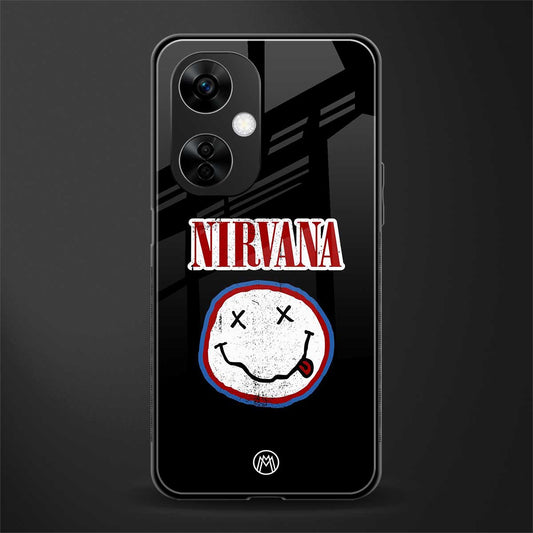 nirvana back phone cover | glass case for oneplus nord ce 3 lite