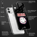 nirvana back phone cover | glass case for redmi note 11 pro plus 4g/5g