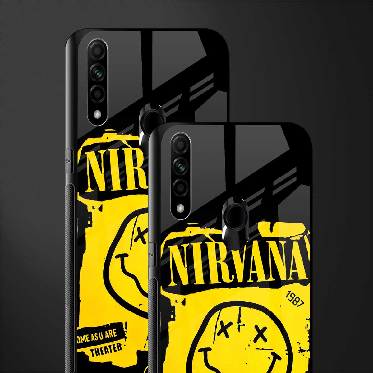 nirvana yellow glass case for oppo a31 image-2