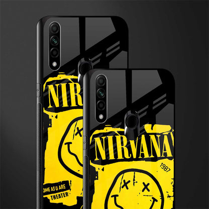 nirvana yellow glass case for oppo a31 image-2