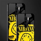 nirvana yellow glass case for redmi note 8 pro image-2