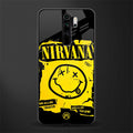 nirvana yellow glass case for redmi note 8 pro image