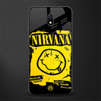 nirvana yellow glass case for redmi 8a image