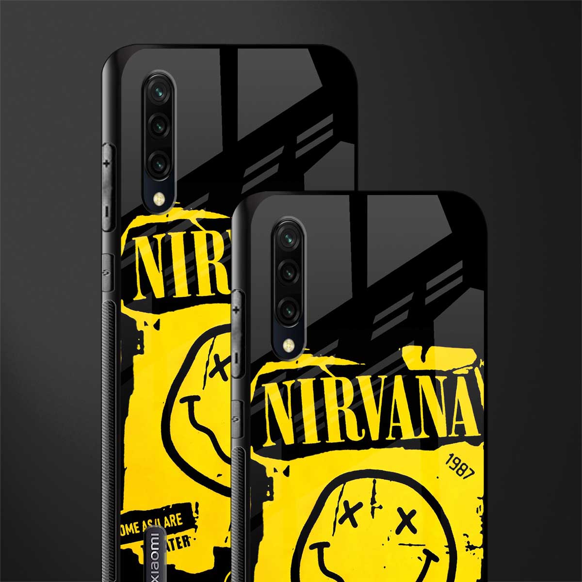 nirvana yellow glass case for mi a3 redmi a3 image-2
