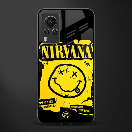 nirvana yellow glass case for vivo x60 pro image