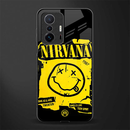 nirvana yellow glass case for mi 11t pro 5g image