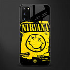 nirvana yellow glass case for samsung galaxy s20 image