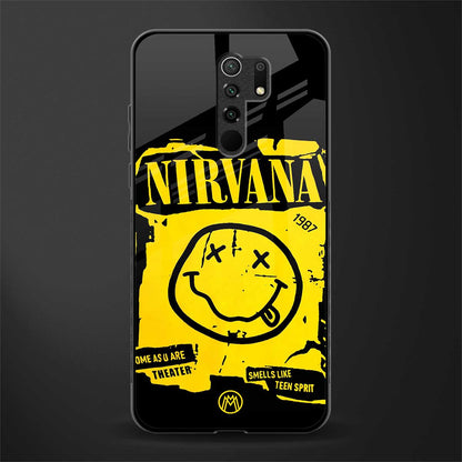 nirvana yellow glass case for poco m2 reloaded image