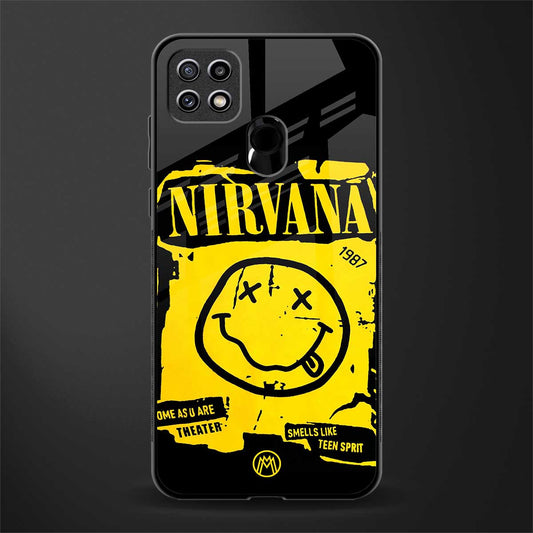 nirvana yellow glass case for oppo a15s image
