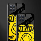 nirvana yellow glass case for oppo f17 image-2