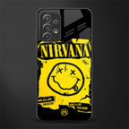 nirvana yellow glass case for samsung galaxy a32 4g image