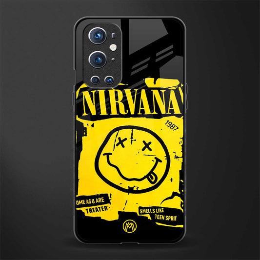 nirvana yellow glass case for oneplus 9 pro image
