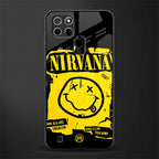 nirvana yellow glass case for realme c21 image