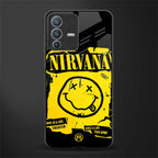 nirvana yellow glass case for vivo v23 pro 5g image