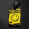 nirvana yellow back phone cover | glass case for oppo reno 5