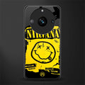 nirvana yellow back phone cover | glass case for realme 11 pro 5g
