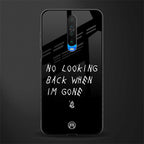 no looking back glass case for poco x2 image