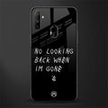 no looking back glass case for realme narzo 10a image