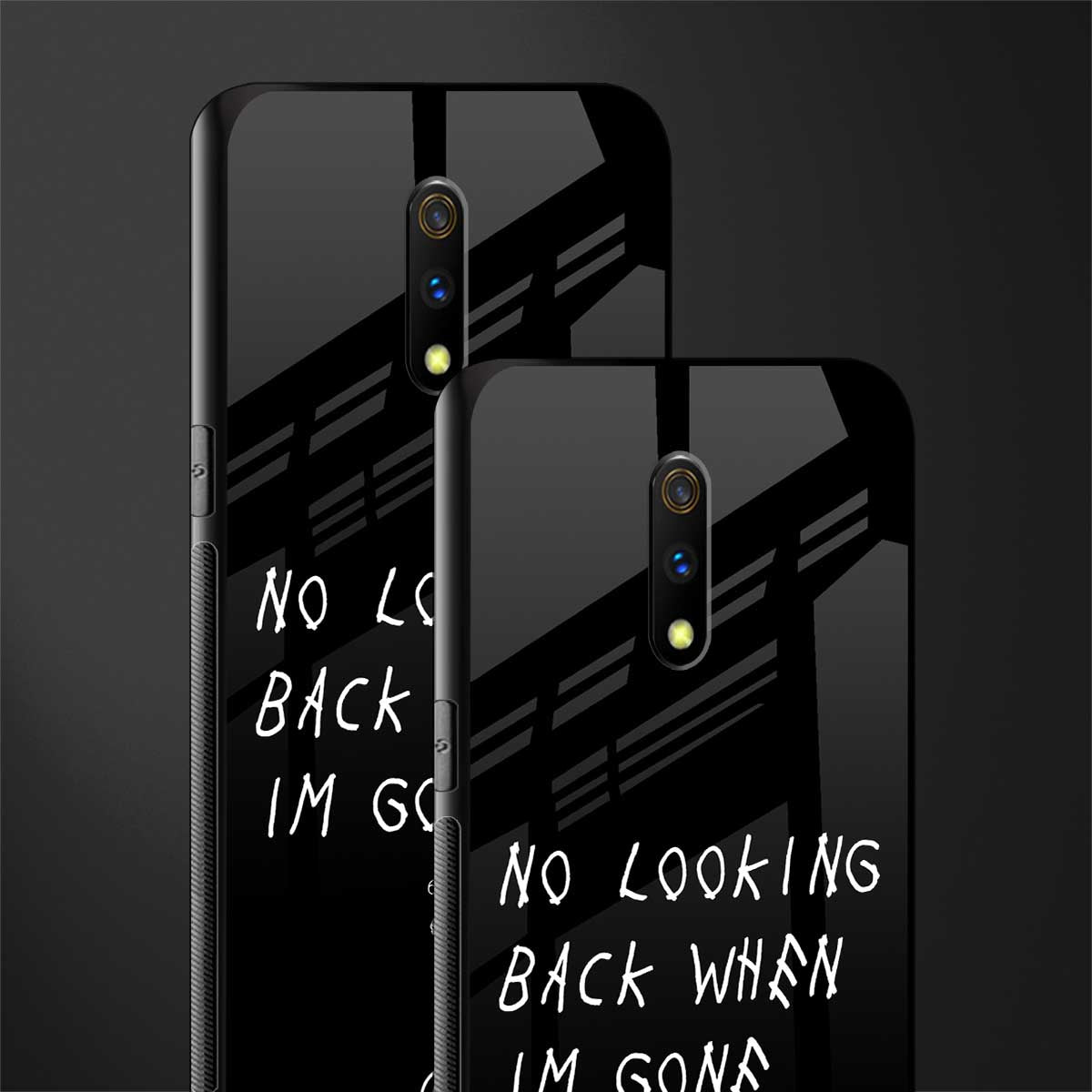 no looking back glass case for oppo k3 image-2