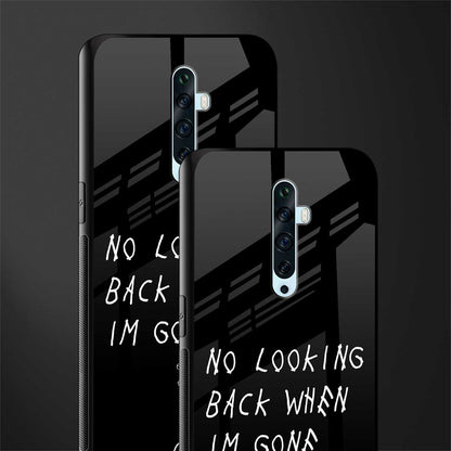 no looking back glass case for oppo reno 2f image-2