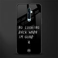 no looking back glass case for oppo reno 2f image