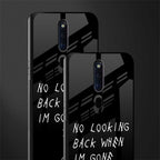 no looking back glass case for oppo f11 pro image-2