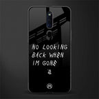 no looking back glass case for oppo f11 pro image