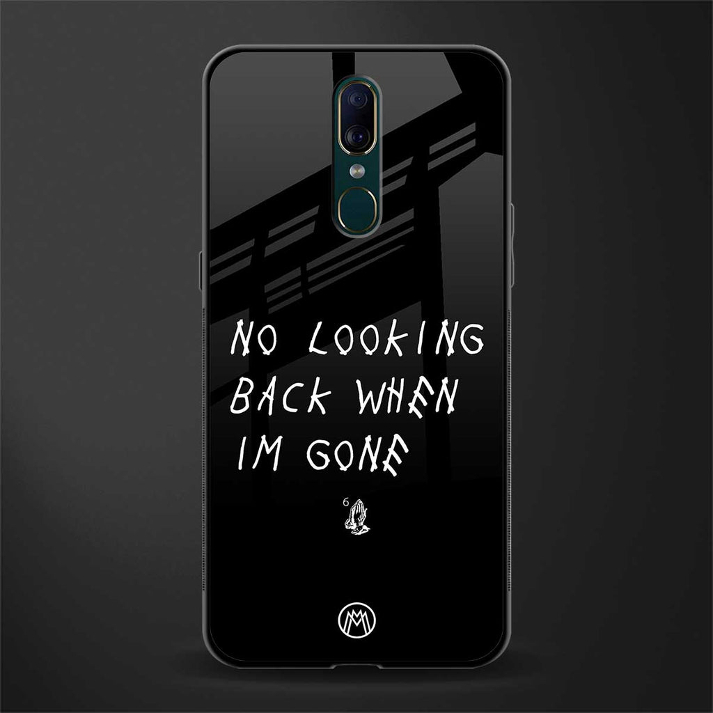 no looking back glass case for oppo f11 image