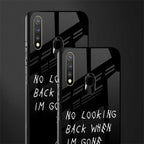 no looking back glass case for vivo u20 image-2