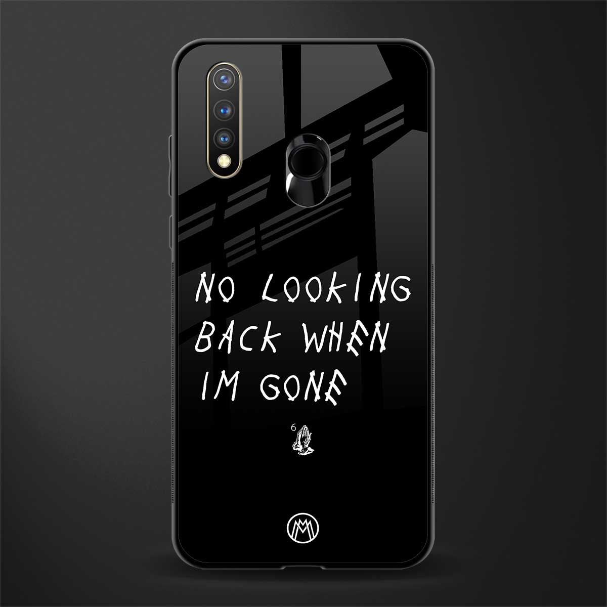 no looking back glass case for vivo y19 image
