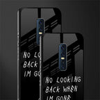 no looking back glass case for vivo v17 pro image-2