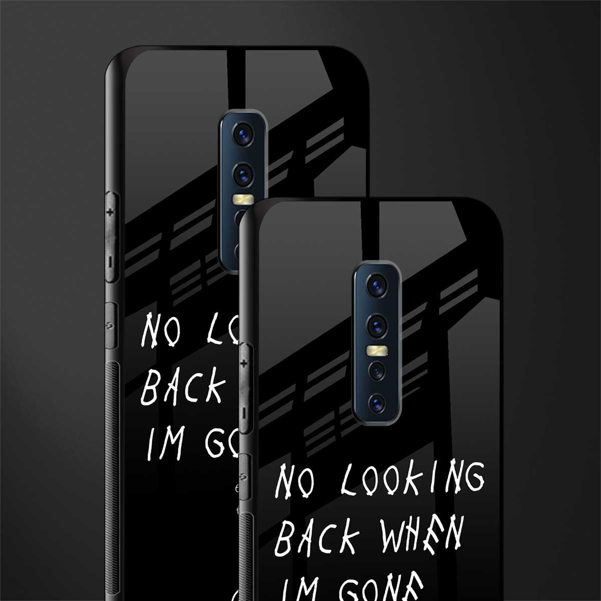 no looking back glass case for vivo v17 pro image-2