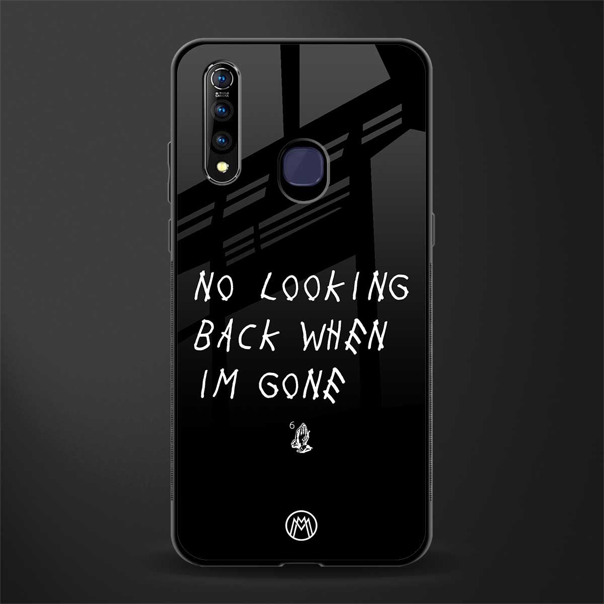 no looking back glass case for vivo z1 pro image