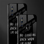 no looking back glass case for vivo v15 image-2