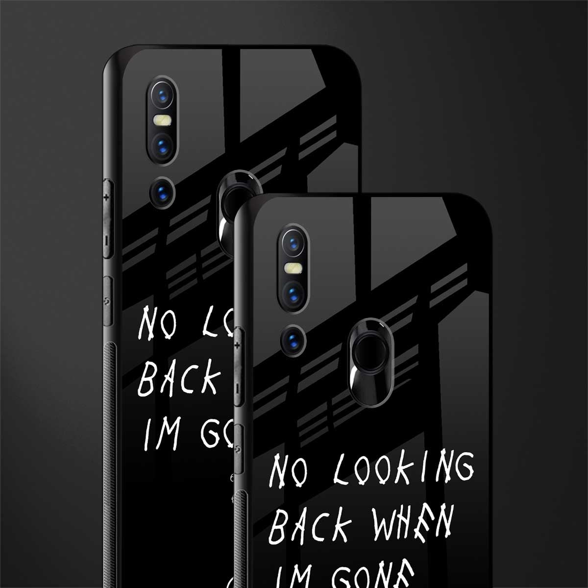 no looking back glass case for vivo v15 image-2
