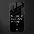 no looking back glass case for vivo v15 pro image