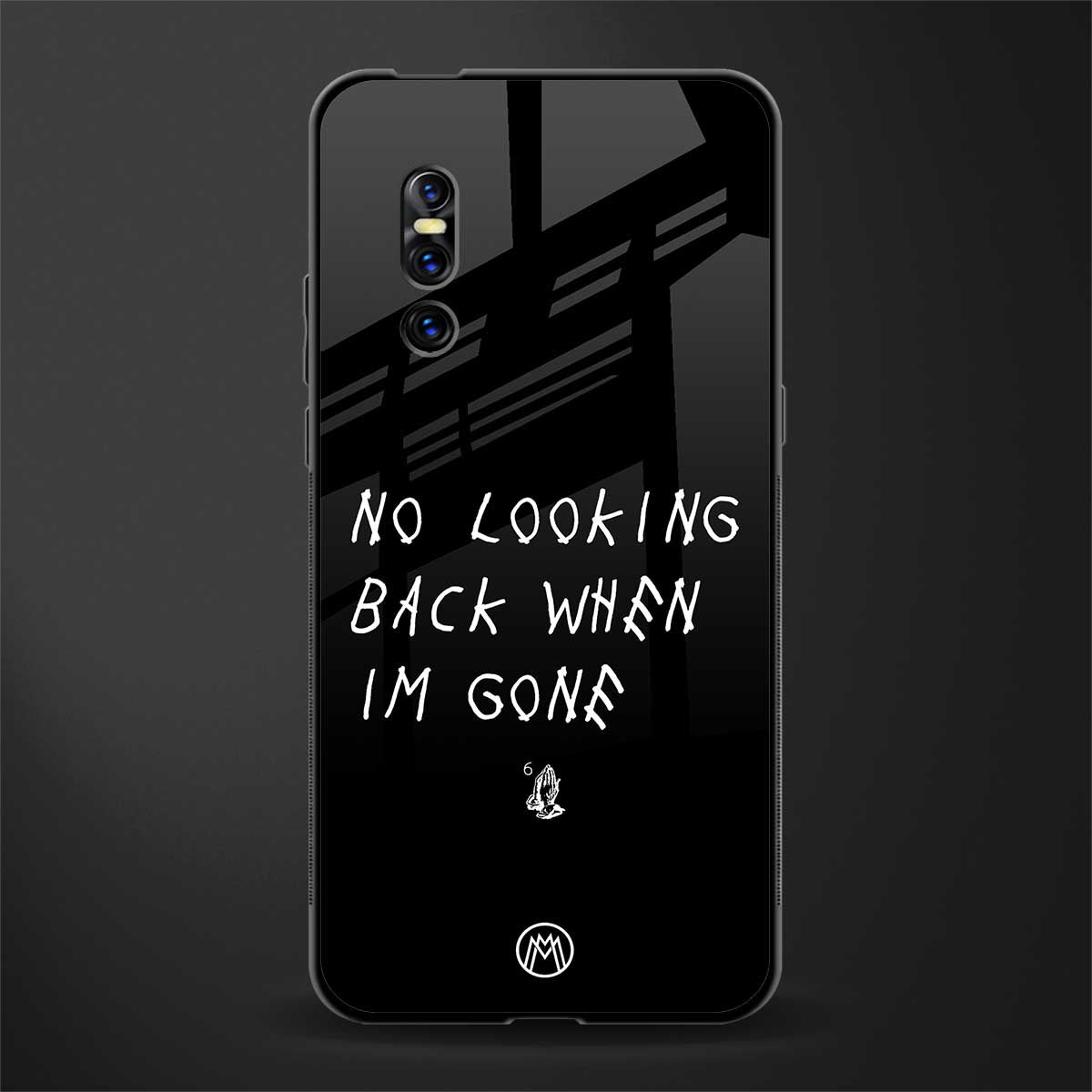 no looking back glass case for vivo v15 pro image