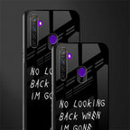 no looking back glass case for realme 5 image-2