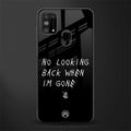no looking back glass case for samsung galaxy f41 image