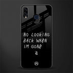 no looking back glass case for samsung galaxy m10s image
